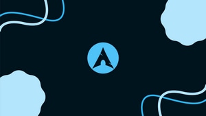 Arch Linux, Linux, Computer, Dark, 4K wallpaper