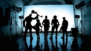 Borderlands, Movie poster, Silhouette, 2024 Movies, 4K wallpaper