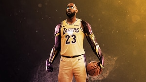 Lebron James, Nba, Sports, Male Celebrities, Artstation, 4K wallpaper