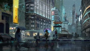 Cyberpunk, Scifi, Artist, Artwork, Digital Art, Artstation, 4K wallpaper
