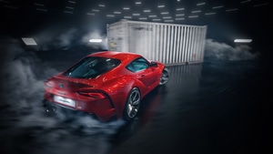 Toyota Supra, Toyota, Cars, Drifting, Artstation, 4K wallpaper