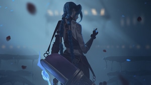 Arcane, Netflix, Jinx League Of Legends, Tv Shows, League Of Legends, Artstation, 4K wallpaper