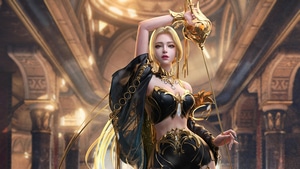 Fantasy Girls, Warrior, Artist, Artwork, Digital Art, Artstation, 4K wallpaper