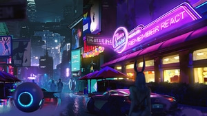 Neon, Artist, Artwork, Digital Art, Artstation, 4K wallpaper