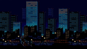 Pixel, Buildings, Artist, Artwork, Digital Art, 4K wallpaper