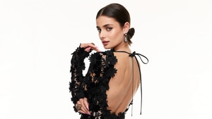 Taylor Hill, Celebrities, Girls, Model, Black Dress, 4K wallpaper