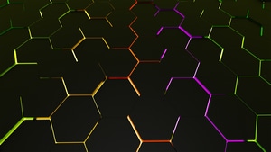 Abstract, Hexagon, Artist, Artwork, Digital Art, 4K wallpaper
