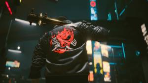 Samurai jacket, Cyberpunk 2077, 4K wallpaper
