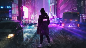 Neon, Artist, Artwork, Digital Art, 4K wallpaper
