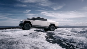 Tesla Cybertruck, Off-roading, Electric pickup, 4K wallpaper