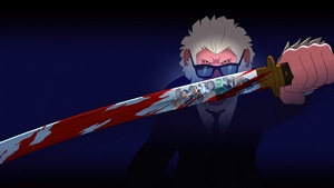 Monkey, Sword, Artist, Artwork, Digital Art, 4K wallpaper