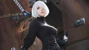 Nier Automata, Games, Cosplay, 4K wallpaper