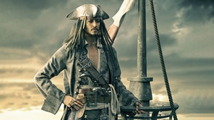 Jack Sparrow, Johnny Depp, Fictional Character, Movies, Artist, Artwork, Digital Art, Artstation, 4K wallpaper