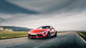 Toyota Supra, Toyota, Cars, 4K wallpaper