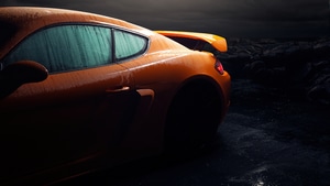 Porsche Cayman, Porsche, 2022 Cars, Cars, Behance, 4K wallpaper