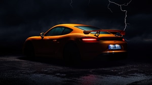 Porsche Cayman, Porsche, 2022 Cars, Cars, Behance, 4K wallpaper