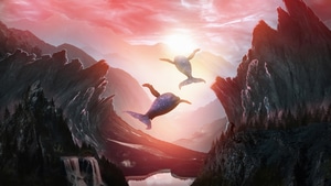 Whales, Whale, Artist, Artwork, Digital Art, Deviantart, 4K wallpaper