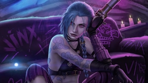 Arcane, Netflix, Jinx League Of Legends, Tv Shows, League Of Legends, Artstation, 4K wallpaper