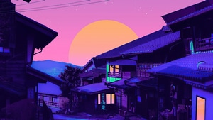 Outrun, Artist, Artwork, Digital Art, 4K wallpaper