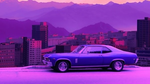 Synthwave, Retrowave, Outrun, Artist, Artwork, Digital Art, 4K wallpaper