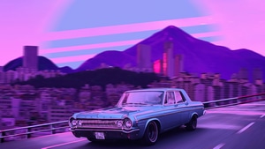 Outrun, Artist, Artwork, Digital Art, 4K wallpaper