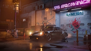 Cyberpunk 2077, Porsche, Samurai, 2022 Games, Games, Artstation, 4K wallpaper