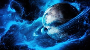 Planet, Digital Universe, Artist, Artwork, Digital Art, Artstation, 4K wallpaper