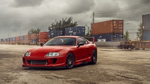 Toyota Supra, Toyota, Cars, 4K wallpaper