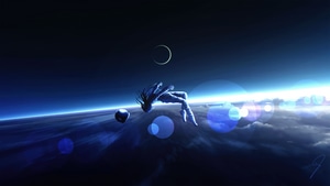 Falling, Artist, Artwork, Digital Art, 4K wallpaper