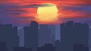 Sunset, Artist, Artwork, Digital Art, Deviantart, 4K wallpaper