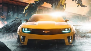 Bumblebbe, Camaro, Transformers, Artist, Artwork, Digital Art, 4K wallpaper