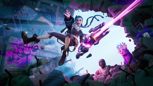Fortnite, 2022 Games, Arcane, Jinx League Of Legends, League Of Legends, Games, 4K wallpaper