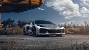Chevrolet Corvette Z06, American muscle car, 4K wallpaper