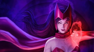 Wanda Vision, Vision, Scarlet Witch, Tv Shows, Artstation, 4K wallpaper