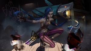Jinx League Of Legends, League Of Legends, Games, Artstation, 4K wallpaper