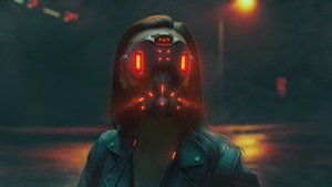Mask, Cyberpunk, Scifi, Artist, Artwork, Digital Art, Artstation, 4K wallpaper