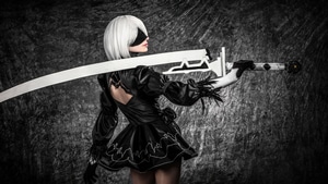 Nier Automata, Games, Cosplay, Deviantart, 4K wallpaper