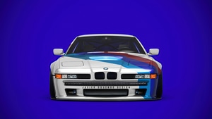 Bmw, Cars, Minimalism, Minimalist, Artist, Artwork, Digital Art, Artstation, 4K wallpaper