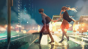 Anime Couple, Anime Boy, Anime Girl, Anime, Artist, Artwork, Digital Art, 4K wallpaper