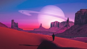 Alone, Artist, Artwork, Digital Art, 4K wallpaper