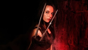 Dafne Keen, Wolverine, Fan Art, 4K wallpaper