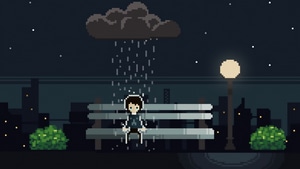 Alone, 8 Bit, Artist, Artwork, Digital Art, 4K wallpaper