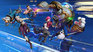 League of Legends: Wild Rift, Arcane, Vi (LoL), Jinx, 4K wallpaper