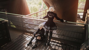 Nier Automata, Games, Cosplay, 4K wallpaper