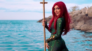 Mera, Superheroes, Cosplay, 4K wallpaper