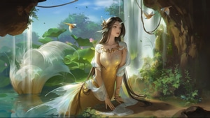 Mermaid, Fantasy, Artist, Artwork, Digital Art, Artstation, 4K wallpaper