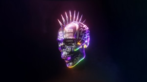 Skull, Artist, Artwork, Digital Art, Dark, Black, Artstation, 4K wallpaper
