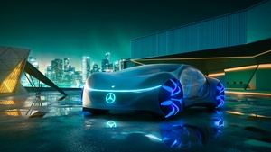 Mercedes-Benz Vision AVTR, Futuristic, Concept cars, 4K wallpaper