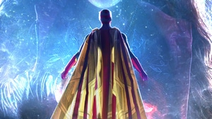 Vision, Scarlet Witch, Superheroes, Tv Shows, Poster, Artstation, 4K wallpaper