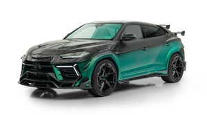 Lamborghini Urus, White background, 4K wallpaper